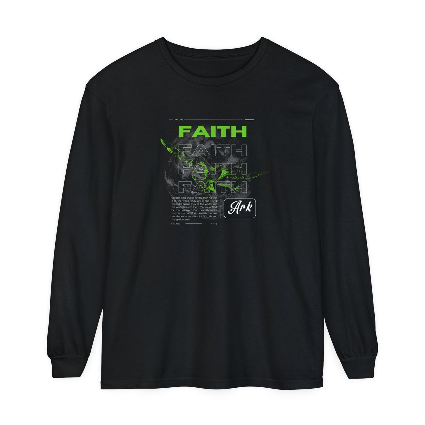 Faith Unisex Long Sleeve Tee